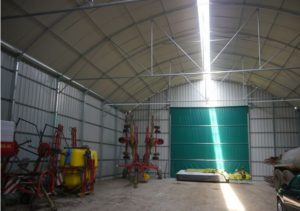 instalaciones para guardar maquinaria
